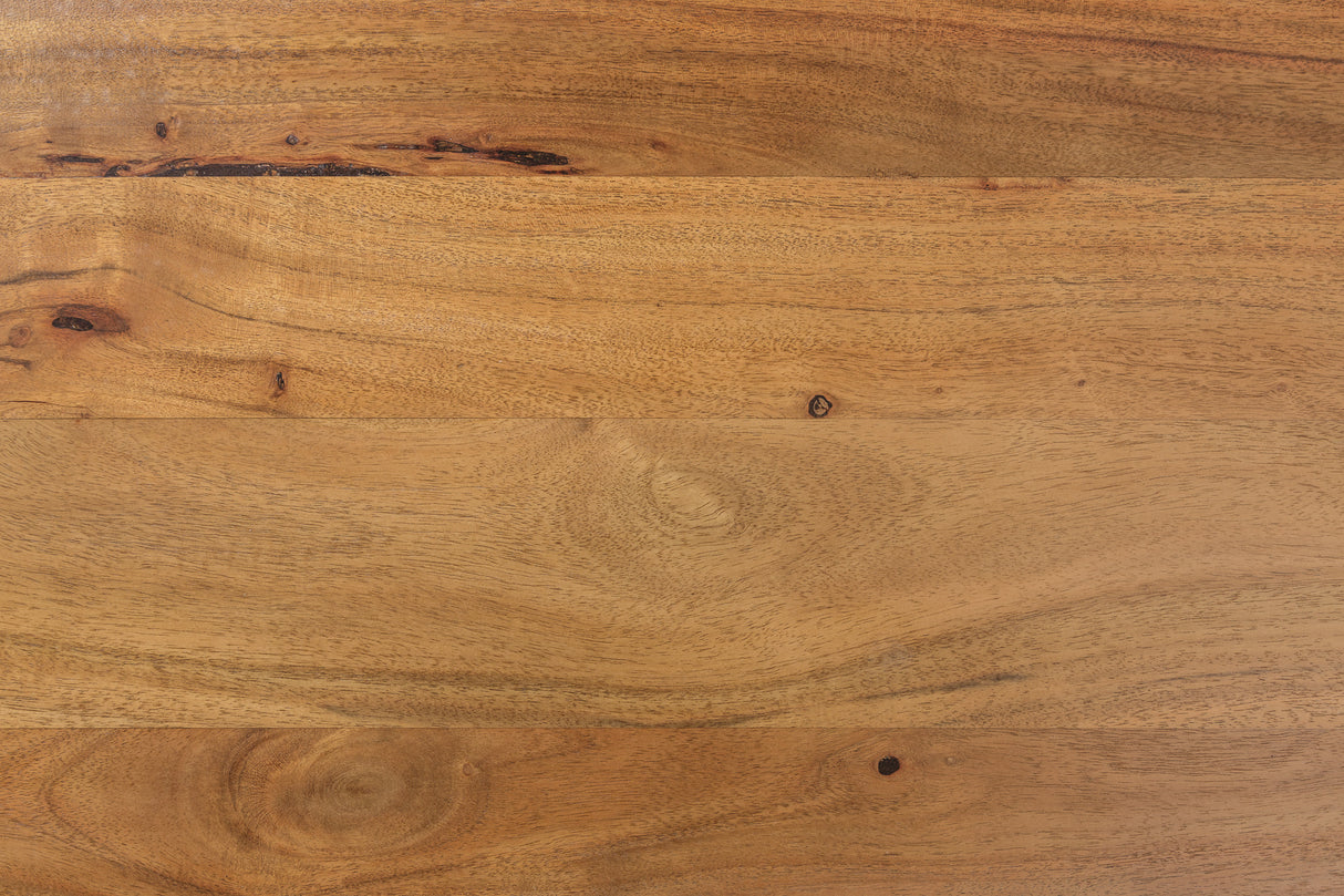 Bank MAMMUT 160cm X-Beine 35mm massives Akazienholz