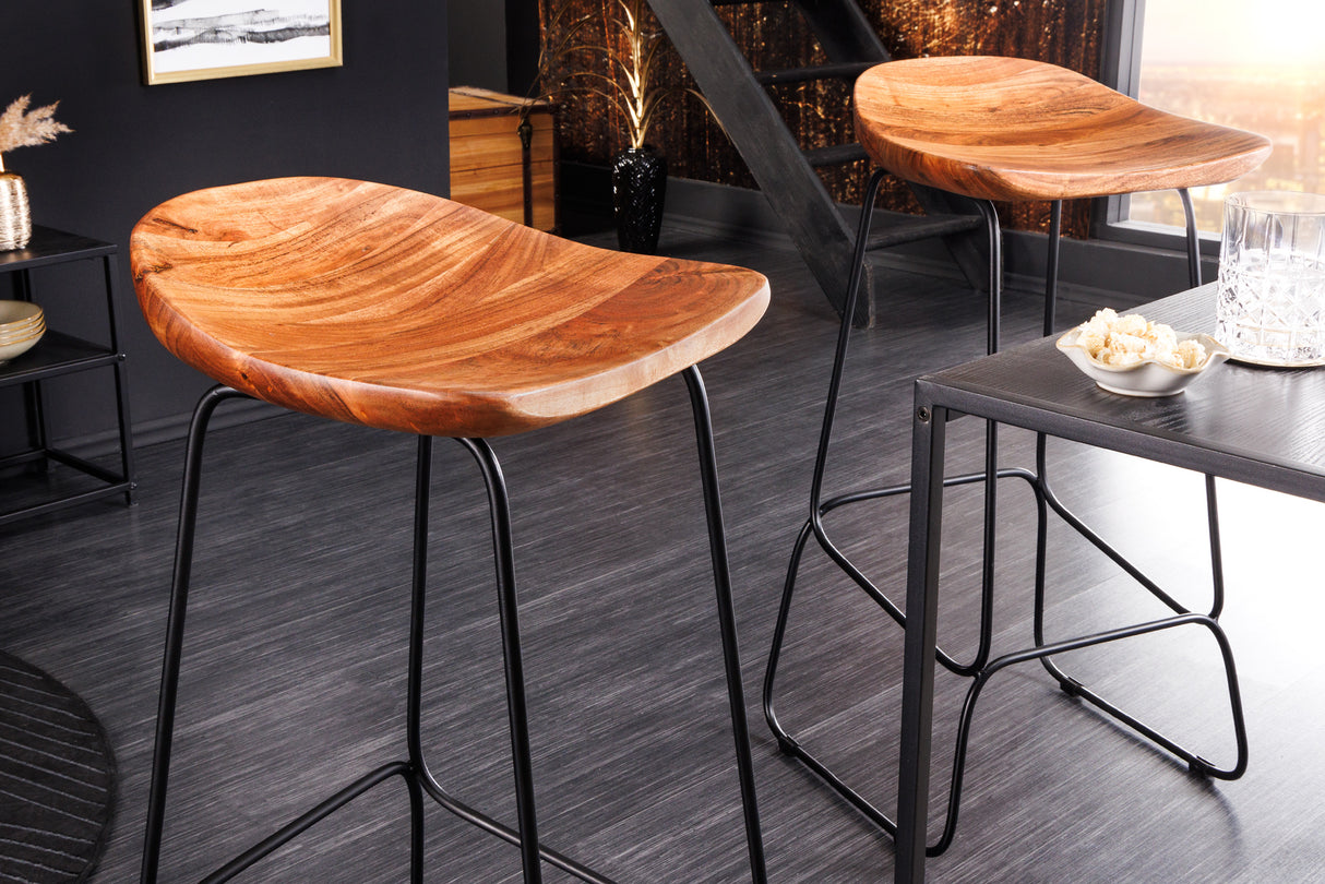 Bar stool MAMMUT 85cm acacia wood