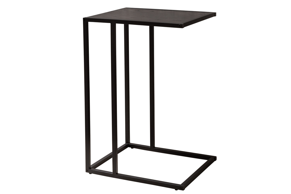 Beistelltisch SLIM LINE 65cm Esche Holzoptik schwarz