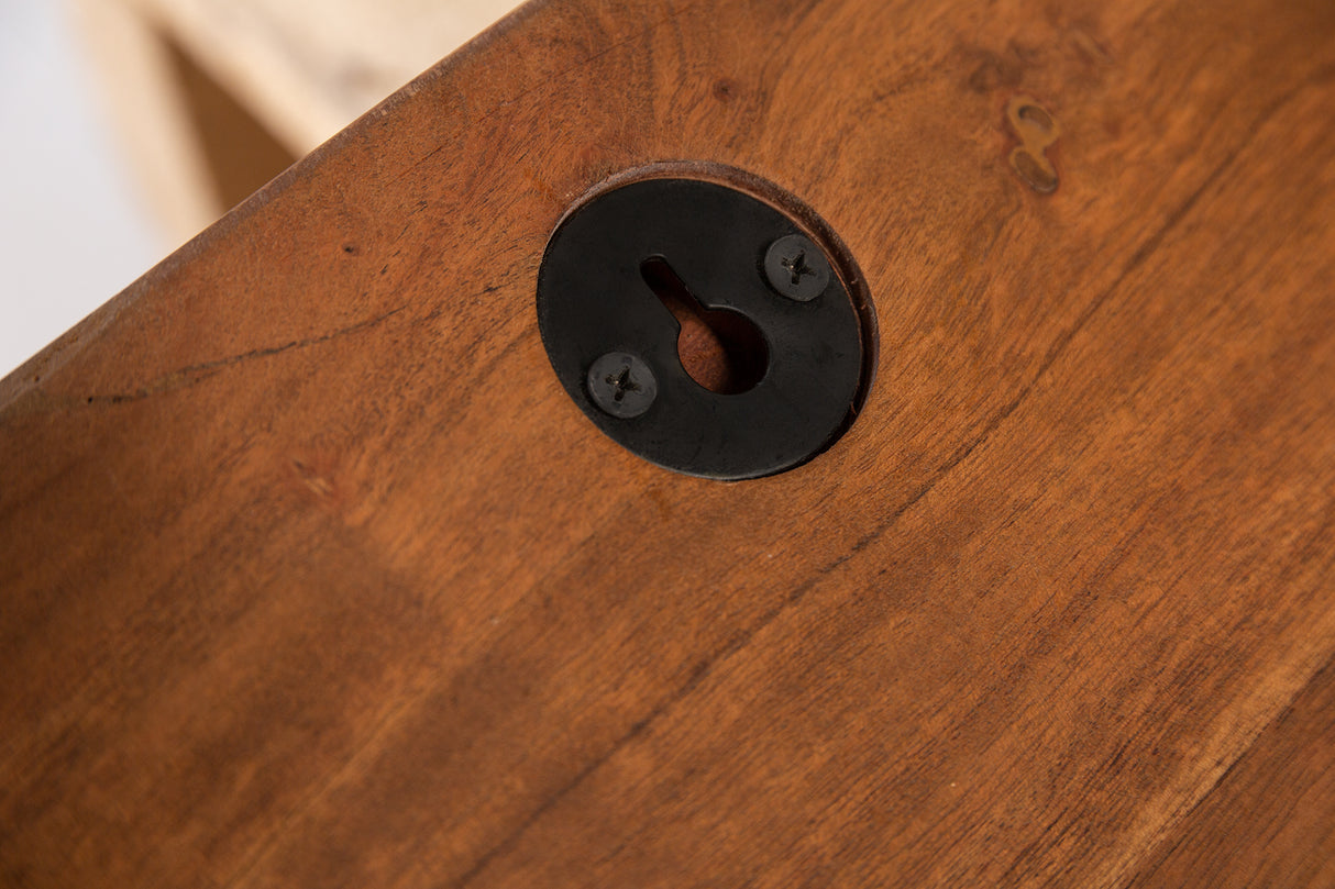 Wall coatrack MAMMUT 80cm acacia wood honey finish