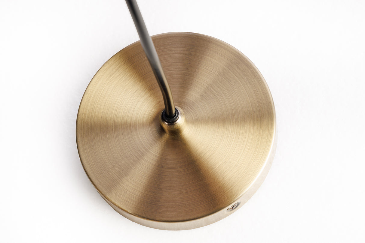 Pendant Lamp ALVA 25cm iron and acacia wood natural