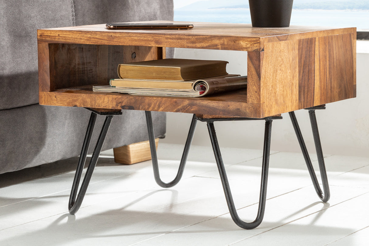 Side table SCORPION 45cm sheesham wood