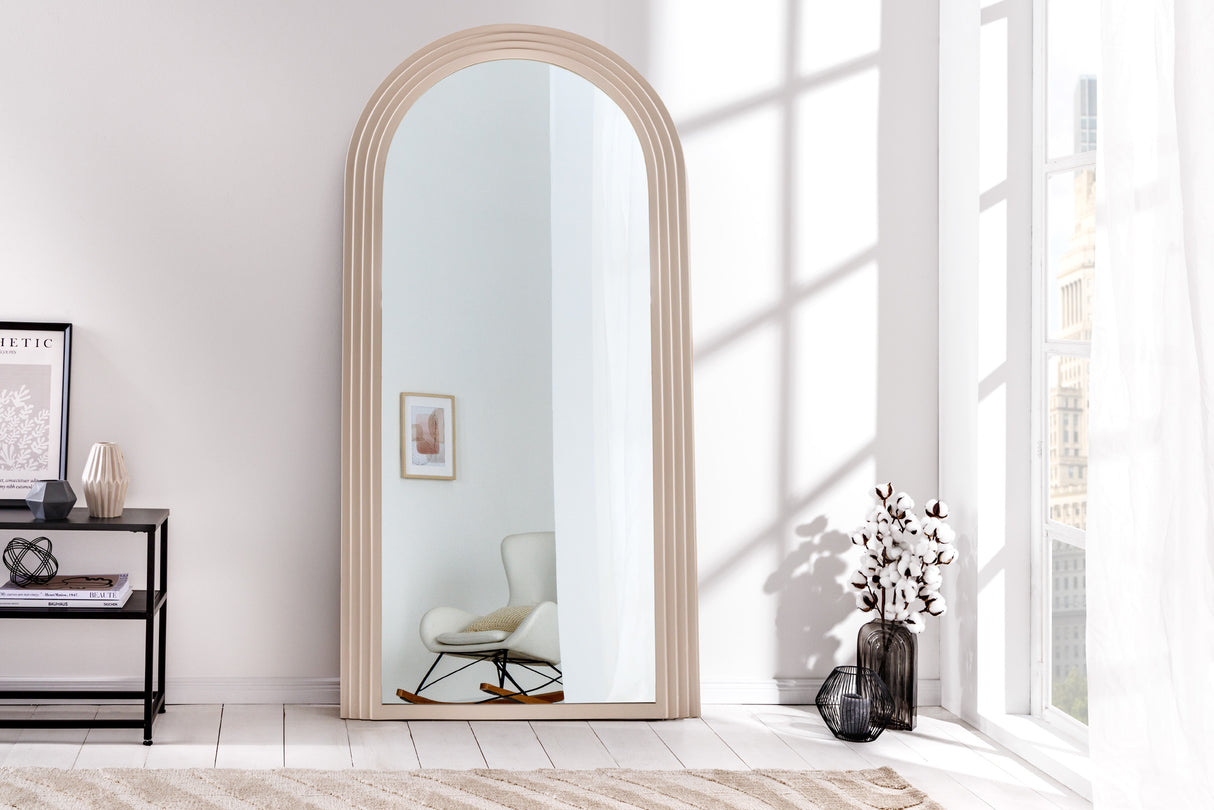 Wall mirror ART DECO 160cm greige