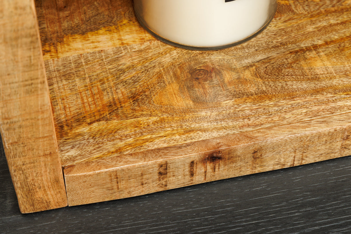 Shelf IRON CRAFT 160x156cm mango natural