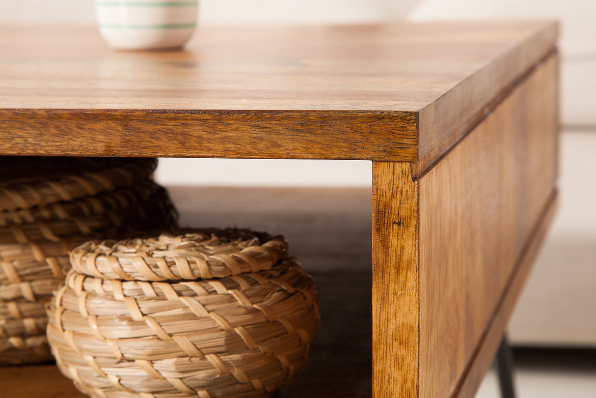 Coffee table SCORPION 60cm sheesham
