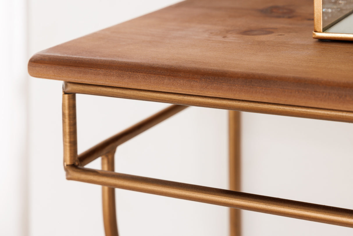 Coatrack HERITAGE 80cm iron natural pine wood