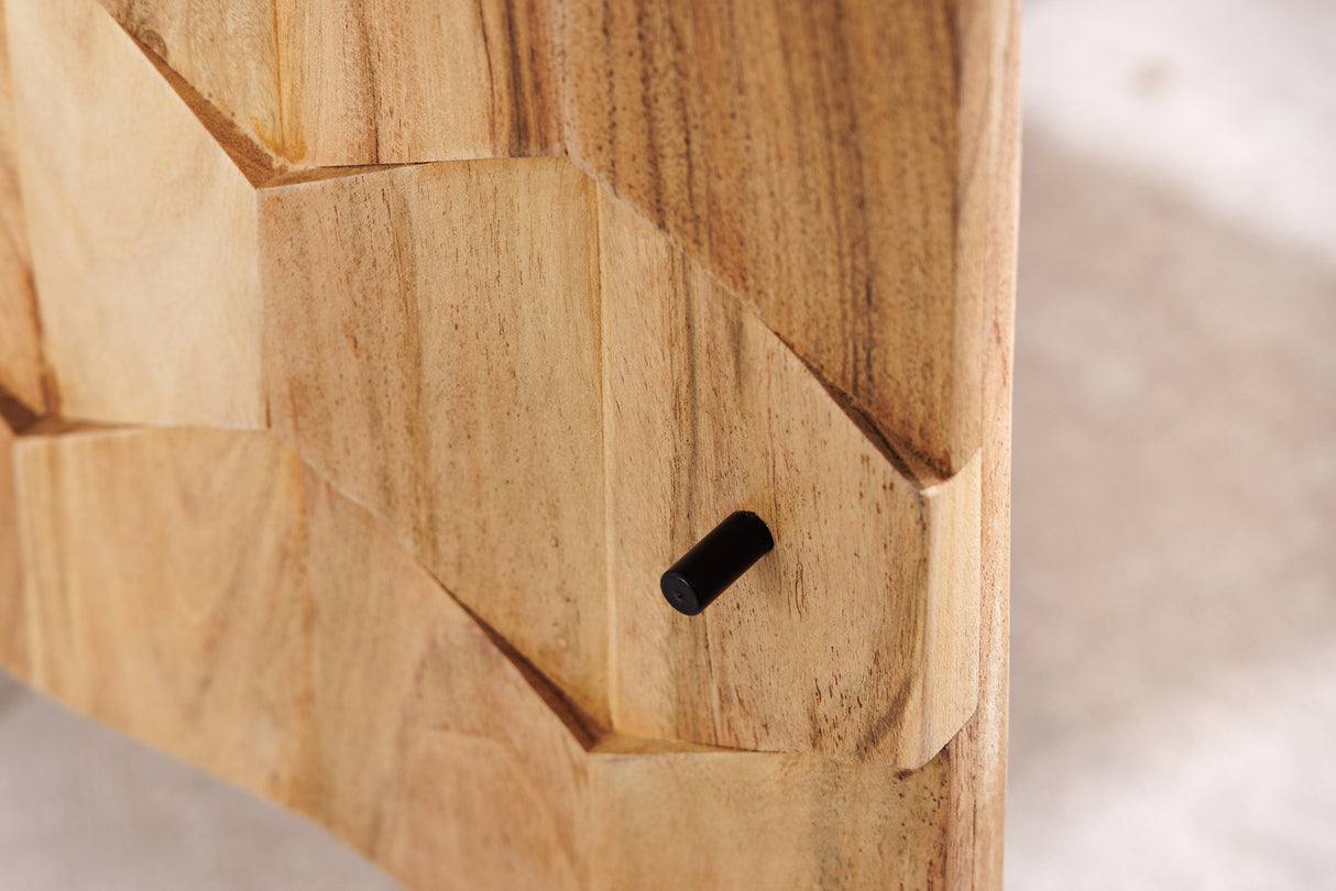 TV-Board MYSTIC LIVING 160cm hanging acacia wood