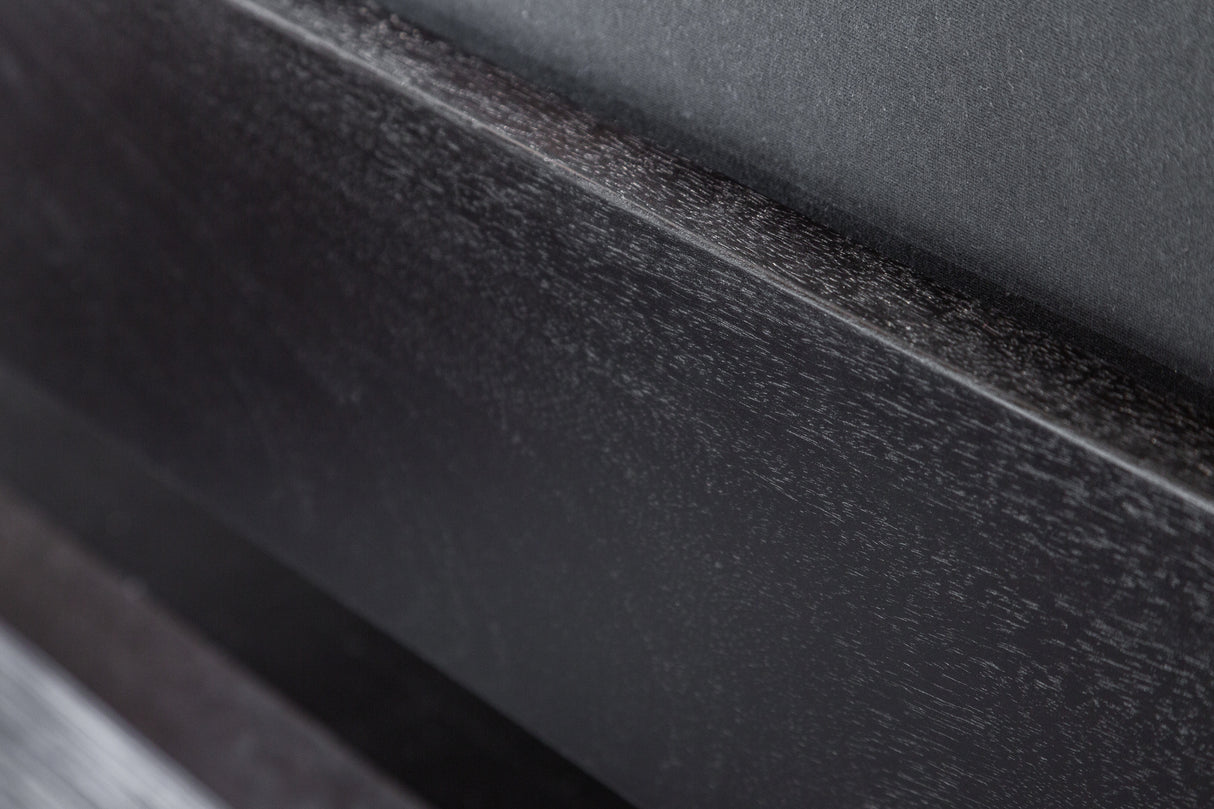 Bed SCORPION 180x200cm 3D mango wood black