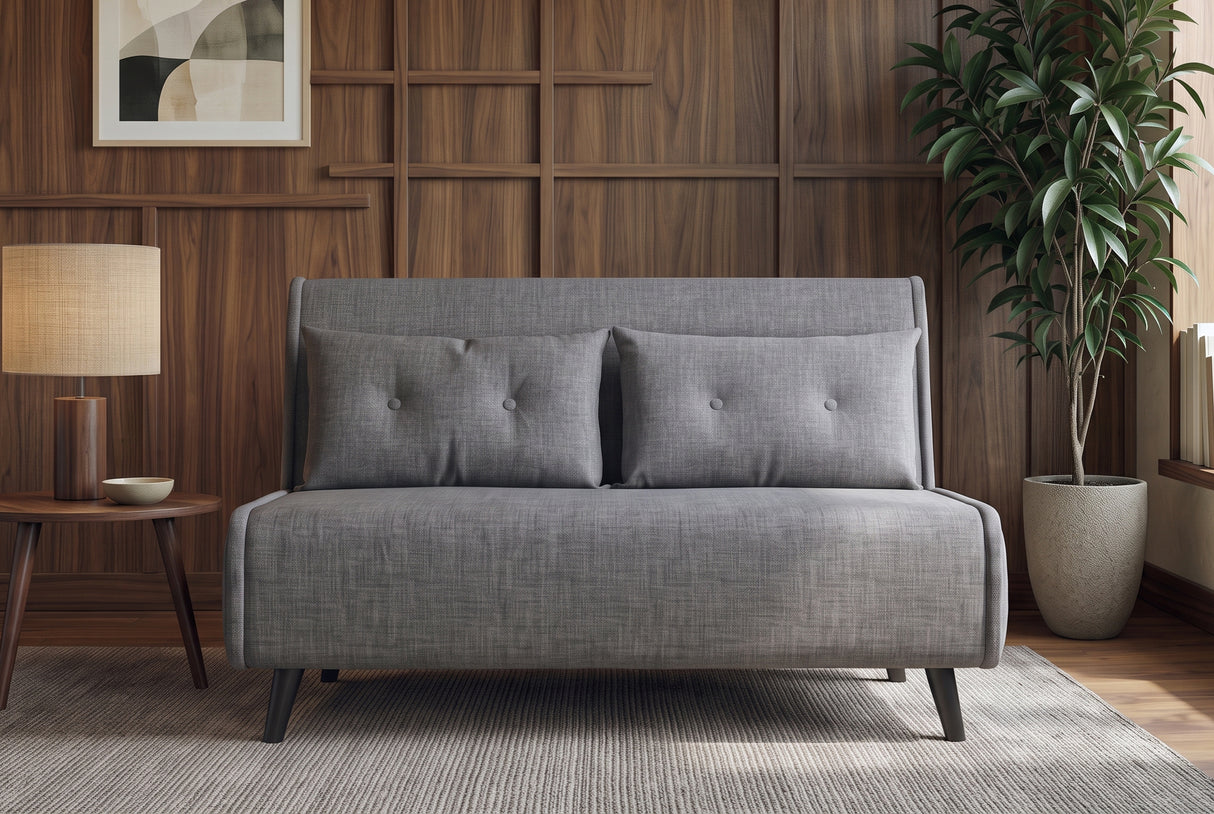 Sleeping chair SMART MULTIFUNCTION 140cm velvet grey