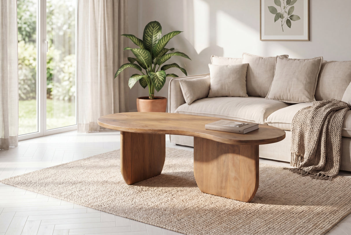 Couchtisch ORGANIC 120cm Mangoholz natur