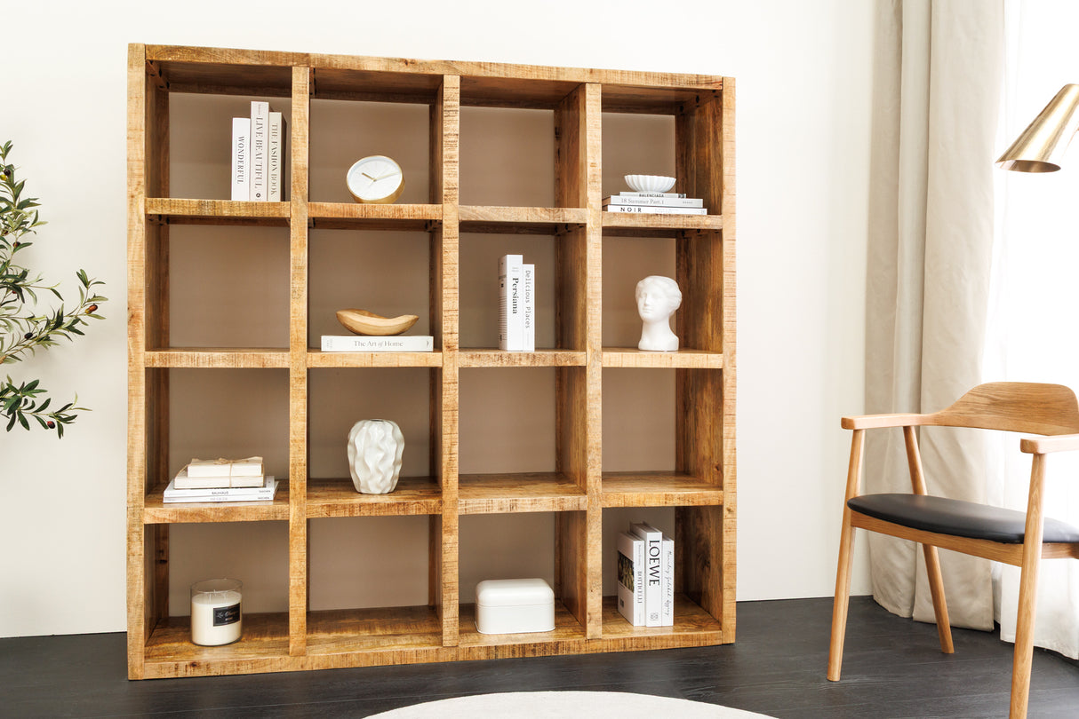 Shelf IRON CRAFT 160x156cm mango natural