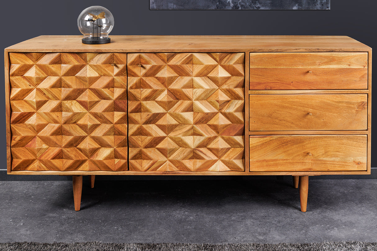 Sideboard ALPINE 145cm acacia honey finish
