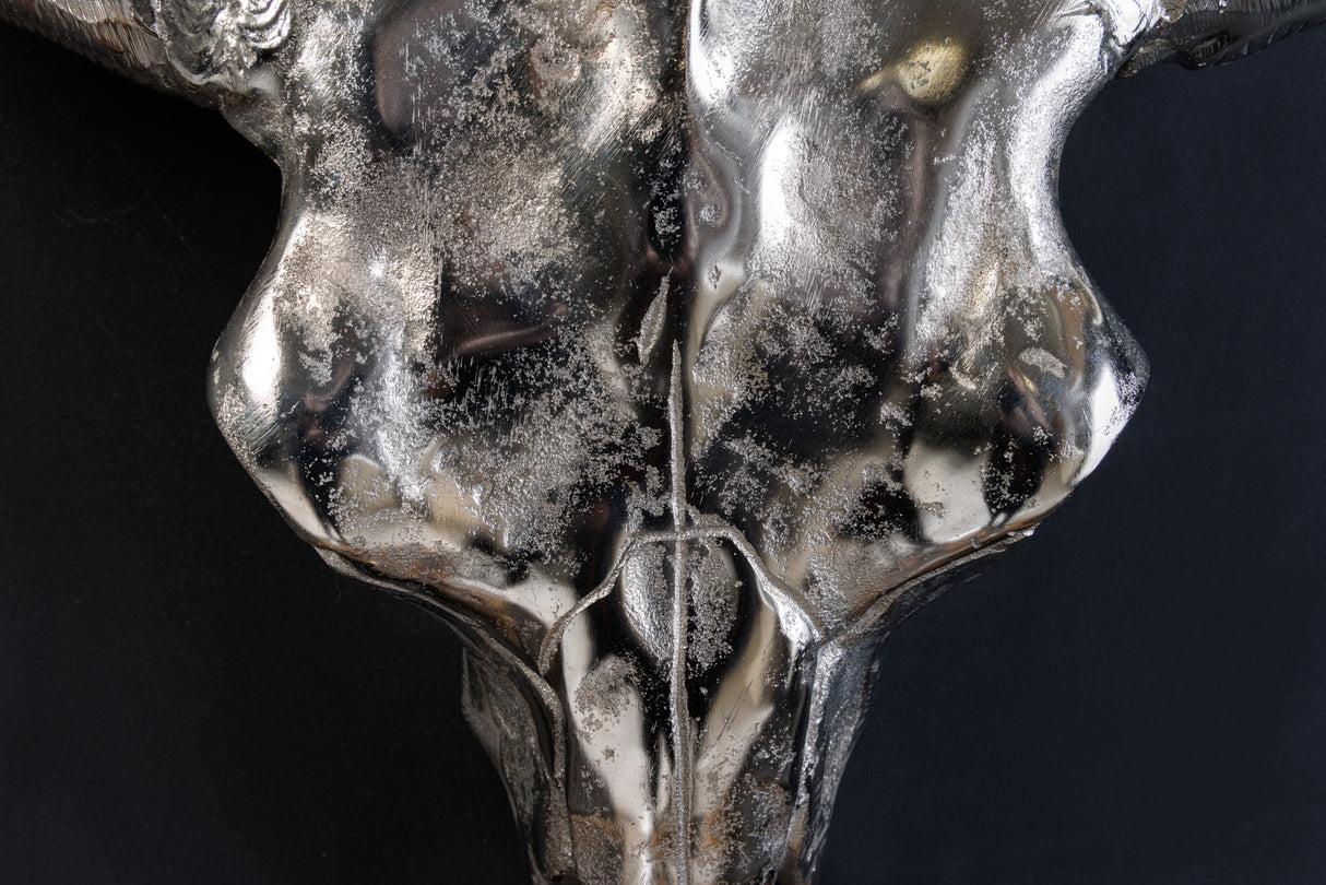 Wall Decoration skull MATADOR silver