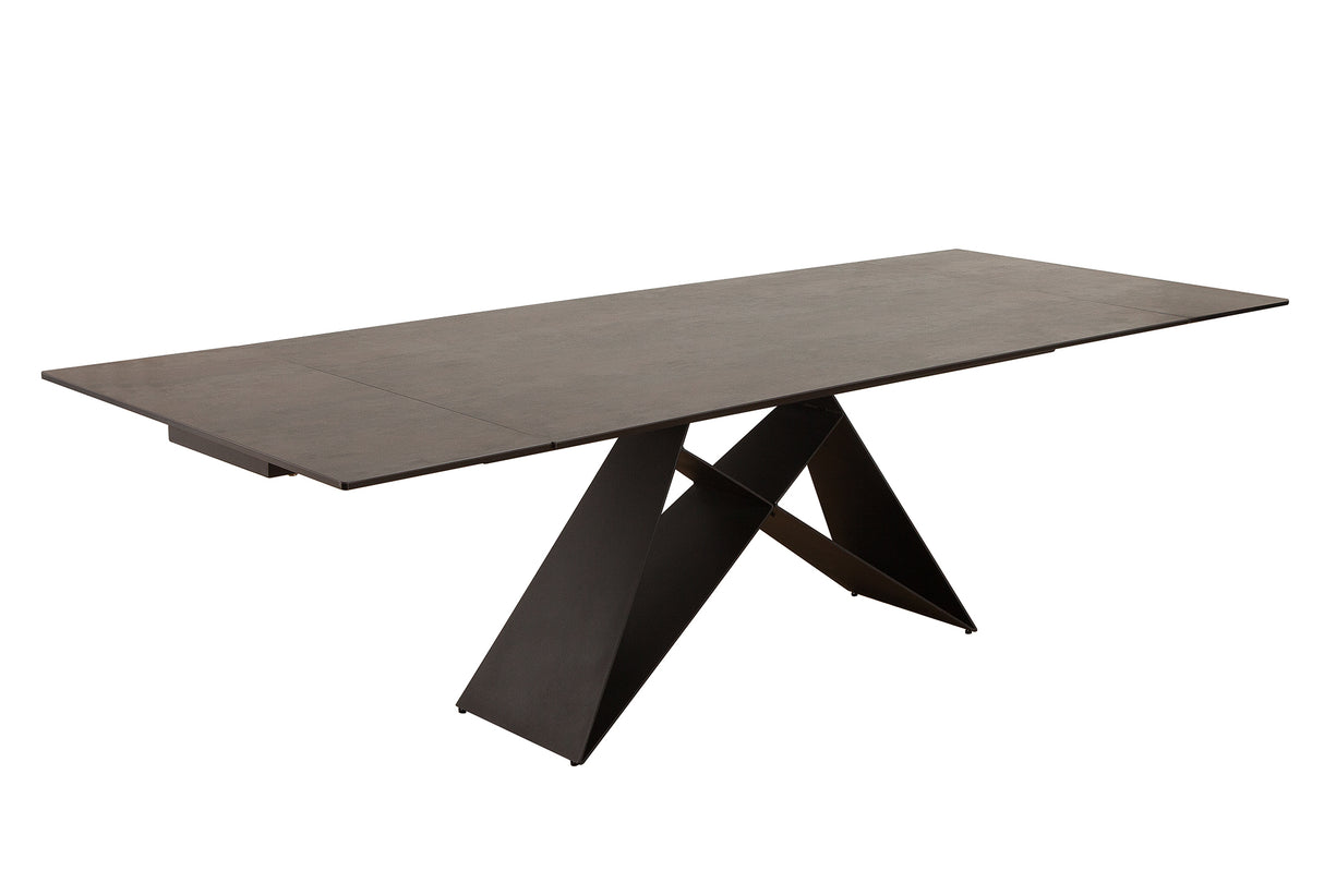 Dining table PROMETHEUS 180-260cm extendable ceramic lava