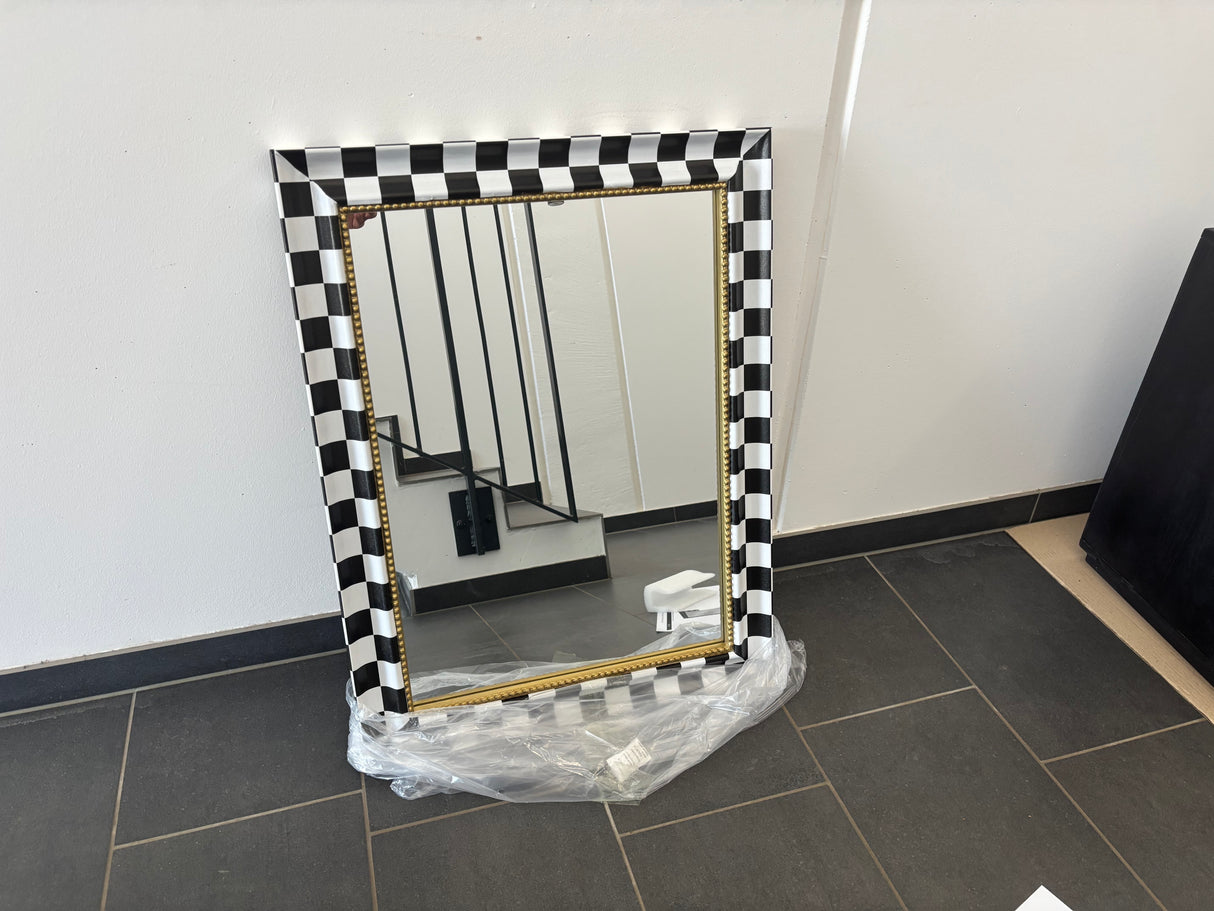 B-Wandspiegel CHESS 80cm Kiefernholz