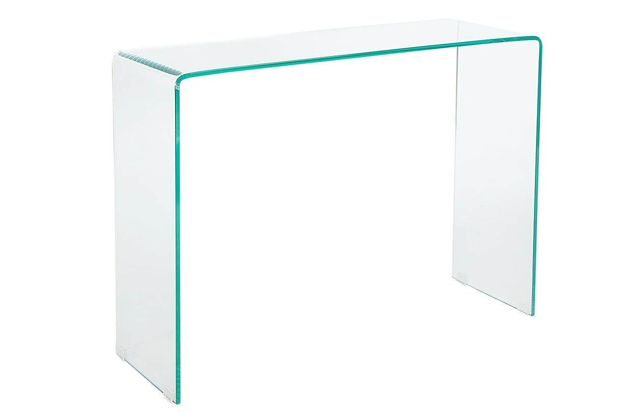 Desk office table FANTOME 100cm 12mm tempered glass