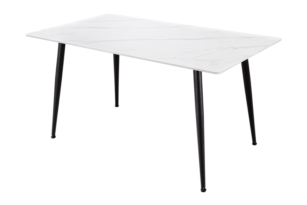 Esstisch MILANO 120cm Keramik weiß
