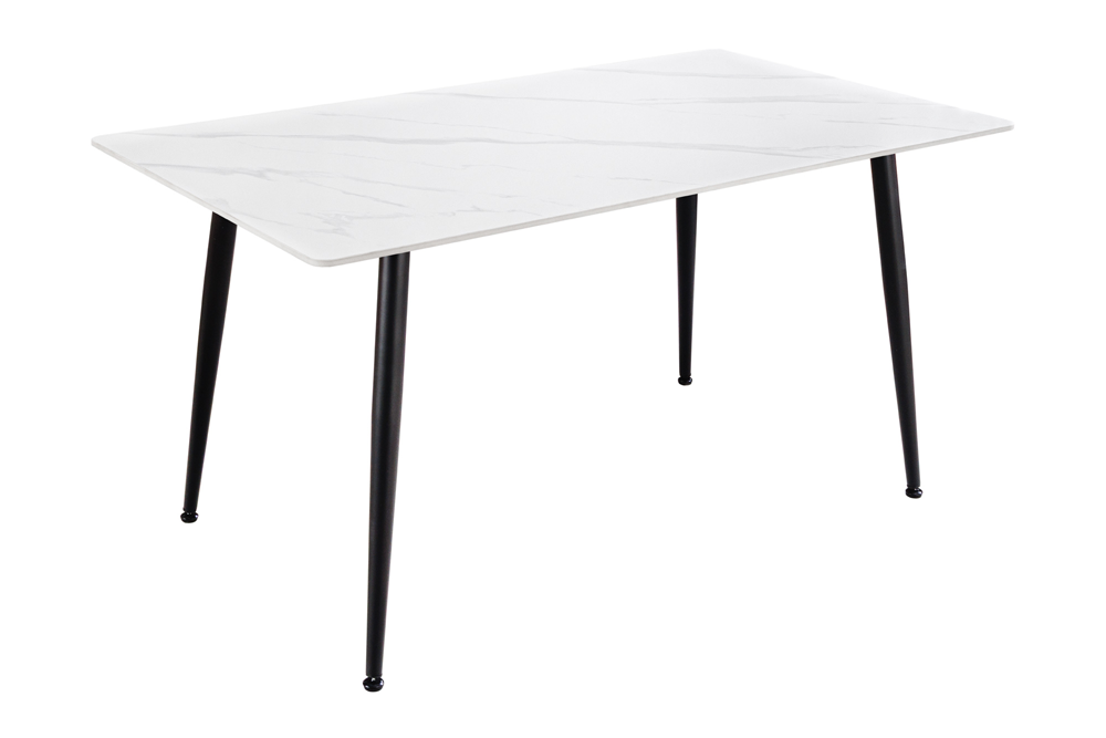 Dining table MILANO 120cm ceramic white