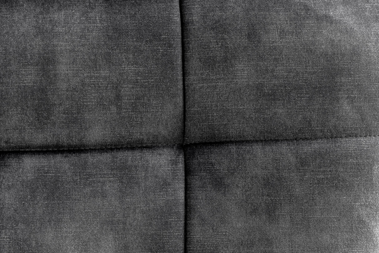 Armchair SCANDINAVIA with armrests velvet grey