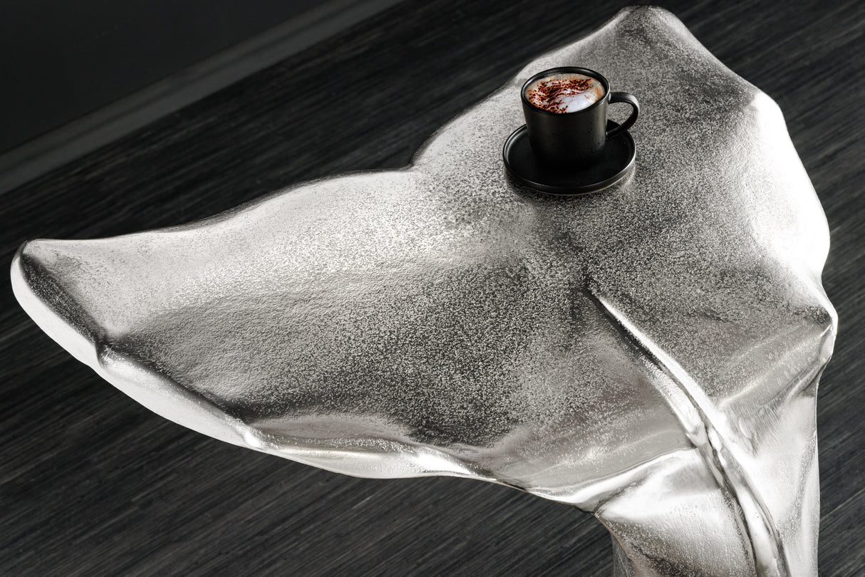 Beistelltisch WILDLIFE WALFLOSSE 60cm silber