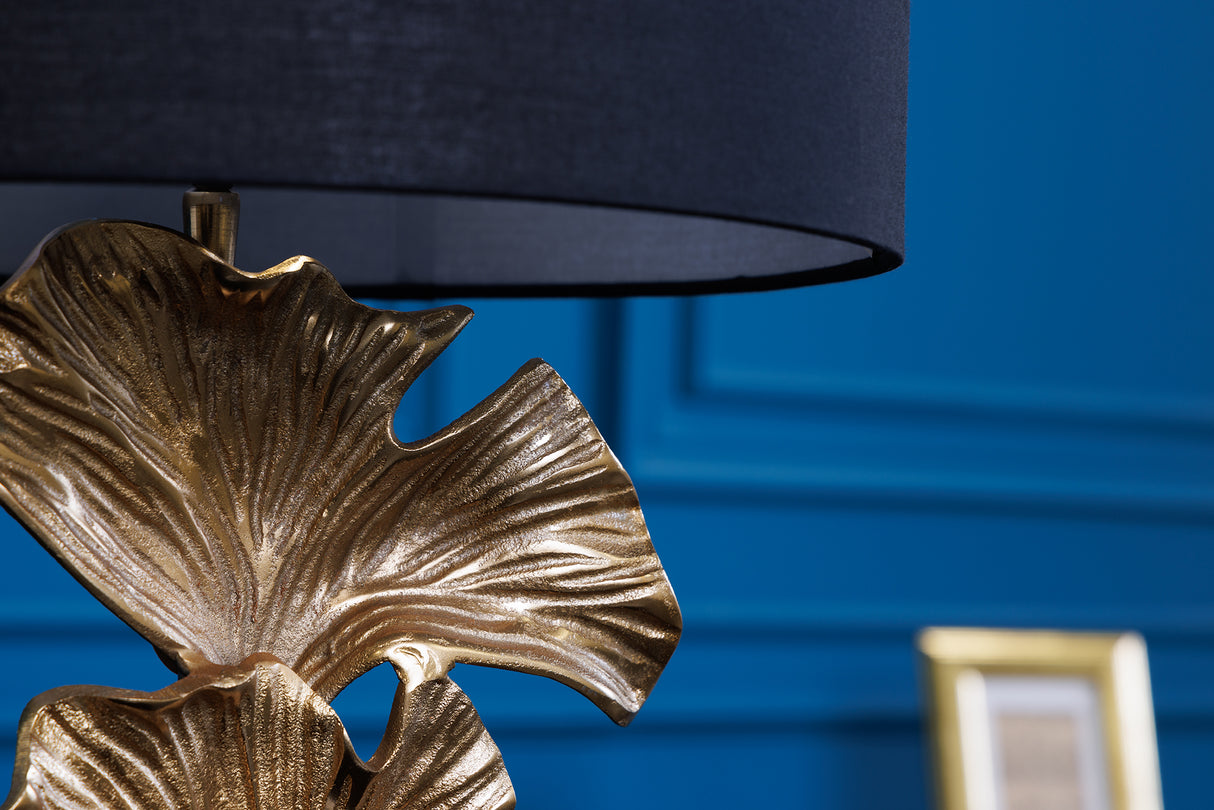Table lamp GINKGO 70cm gold w/o shade / adjustable lampshade