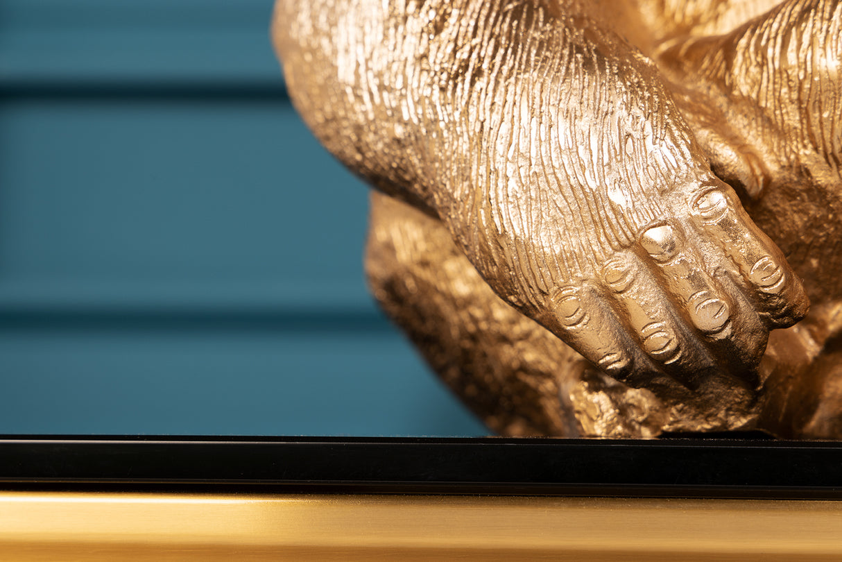 Figurine KONG 40cm gorilla gold