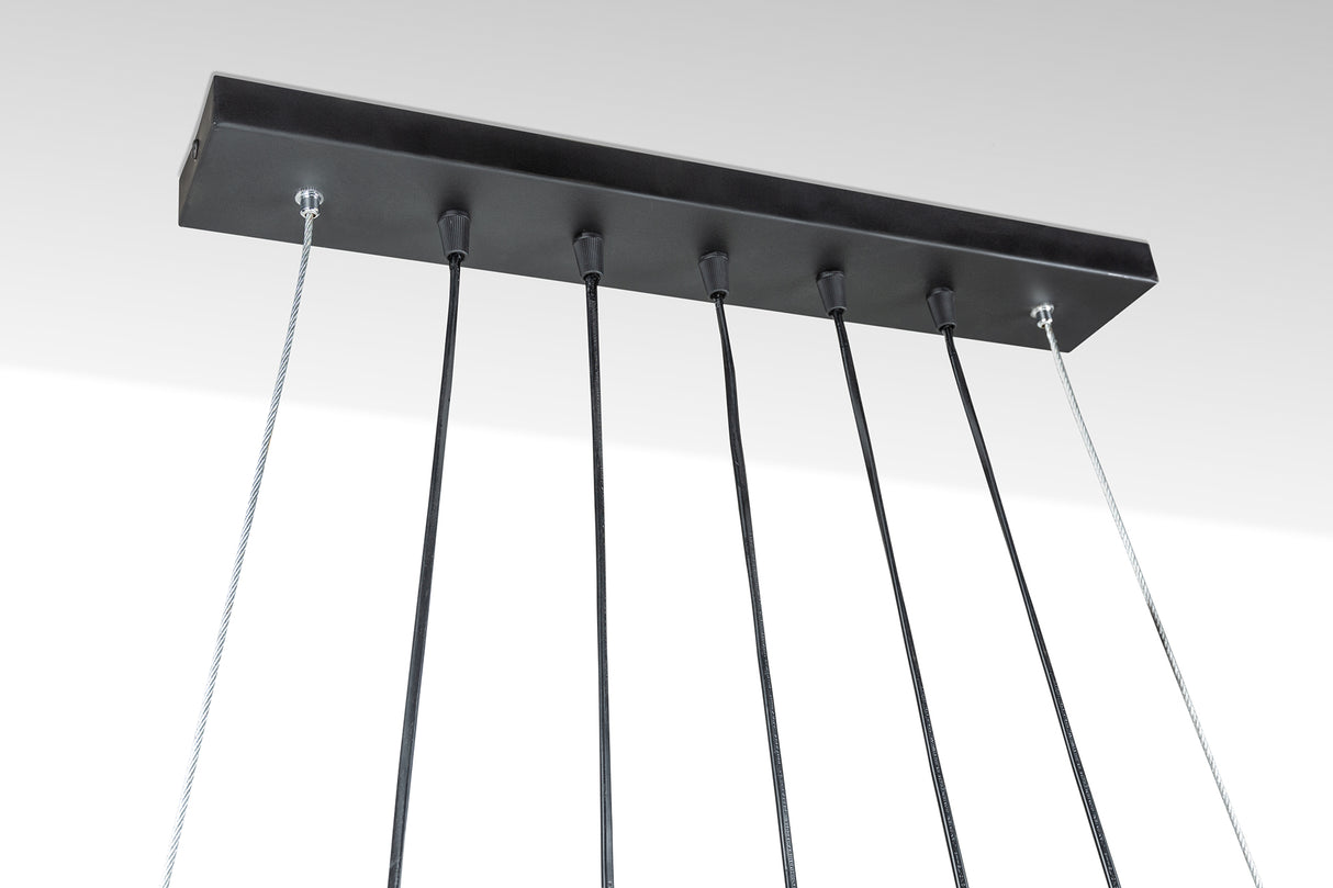 Pendant lamp LEVELS 115cm driftwood w/o lampshades