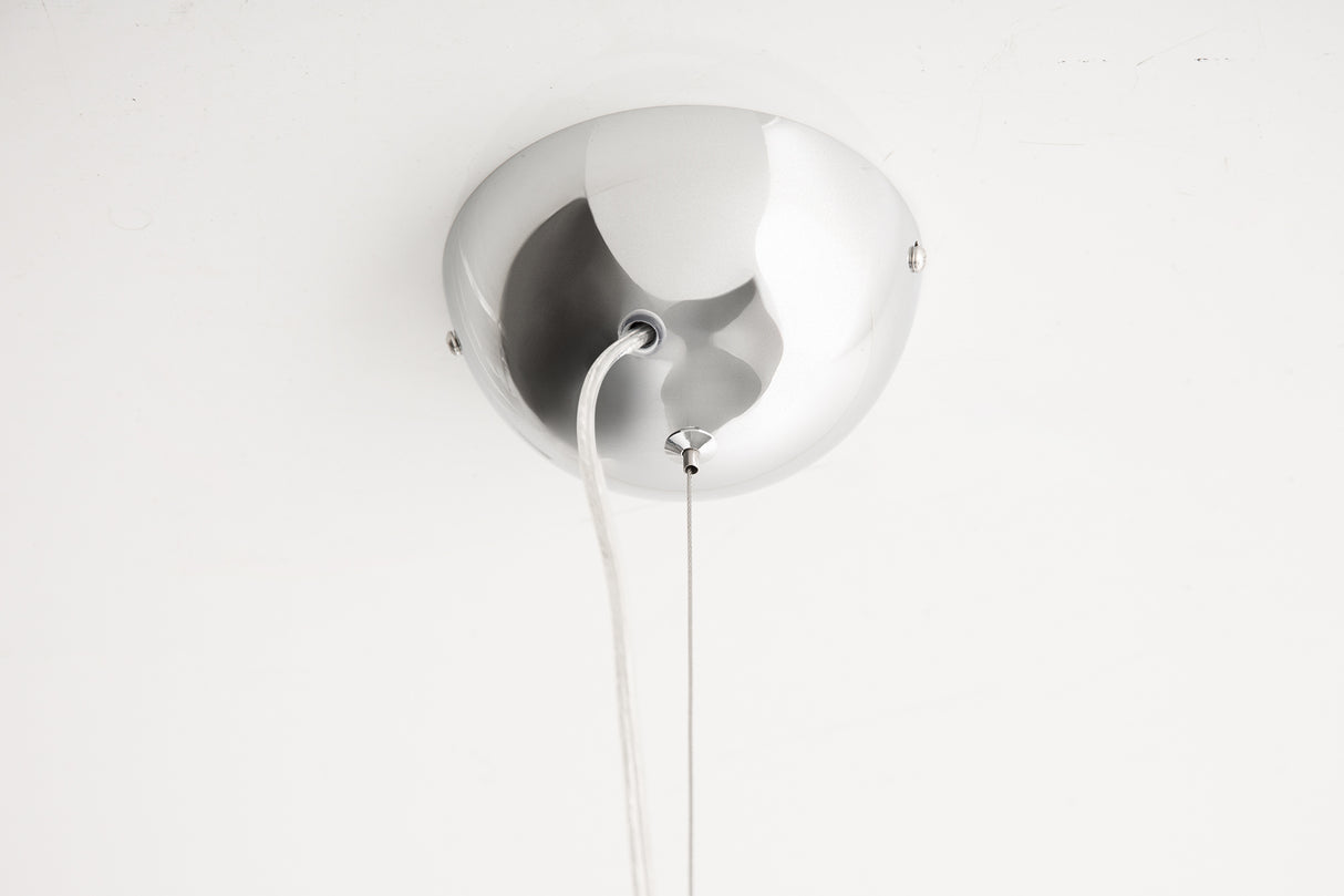 Pendant lamp GLOW 50cm fibre glass black gold