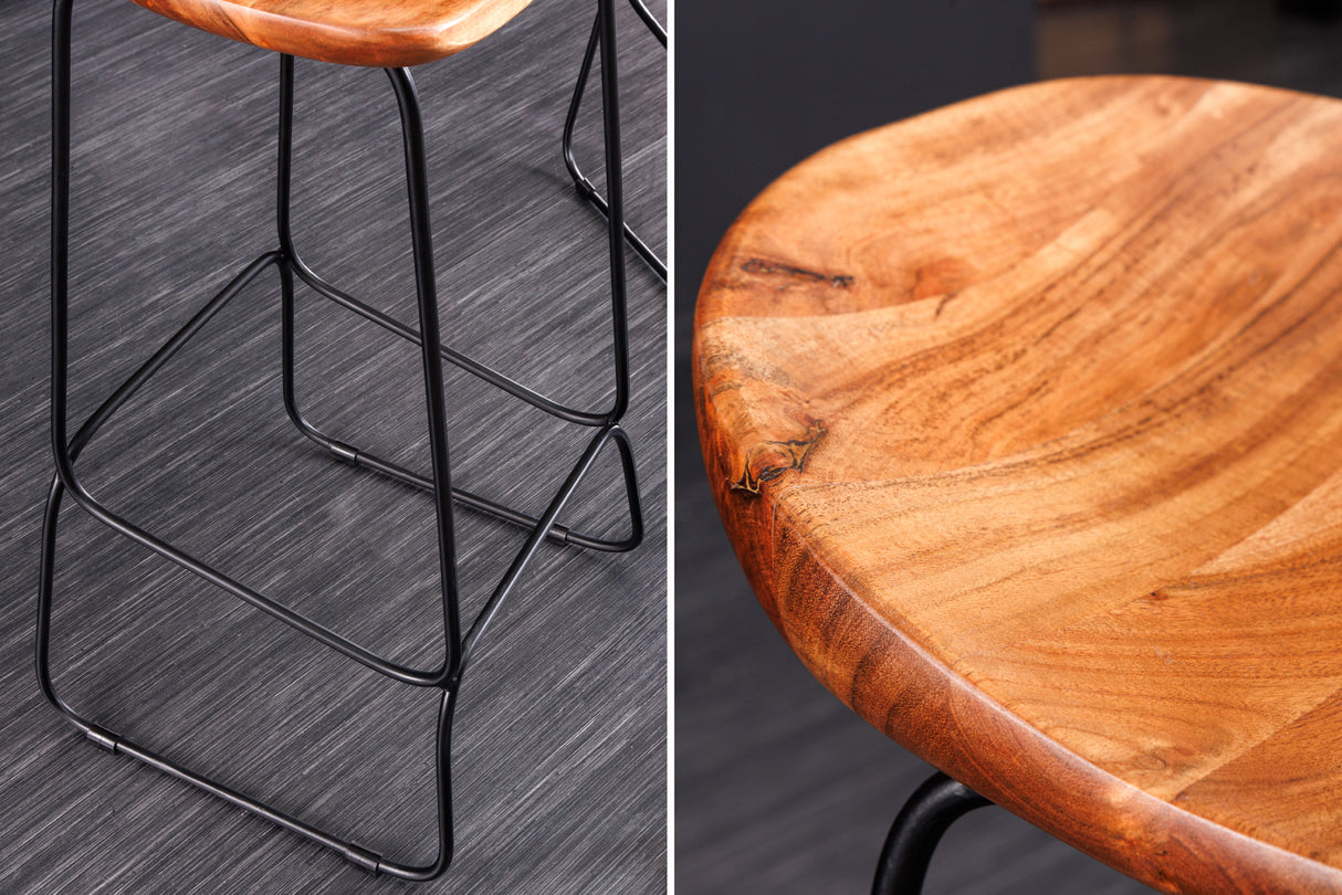 Bar stool MAMMUT 85cm acacia wood