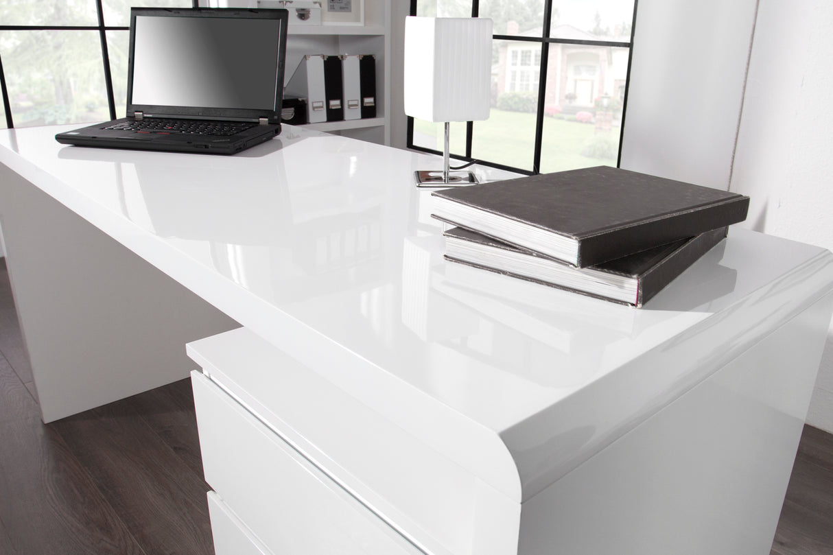 Office desk FAST TRADE 160cm white