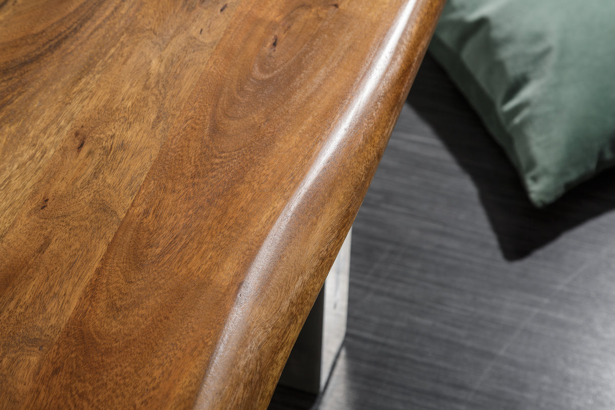 Bench MAMMUT 200cm U-legs 35mm massive acacia wood