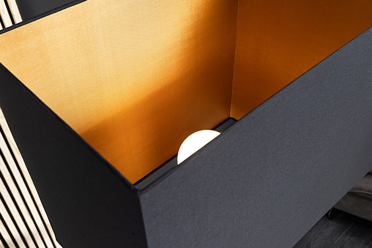 Stehleuchte DESIGNED BY NATURE 165cm Regenbaumholz natur schwarz