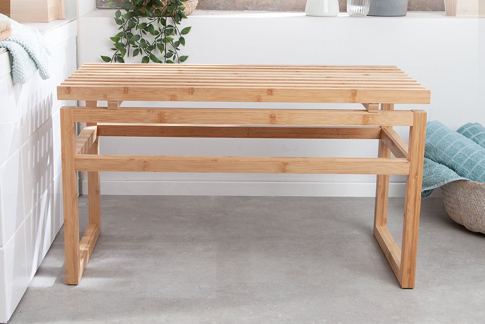 Bench LAGOON SPA 75cm bamboo natural