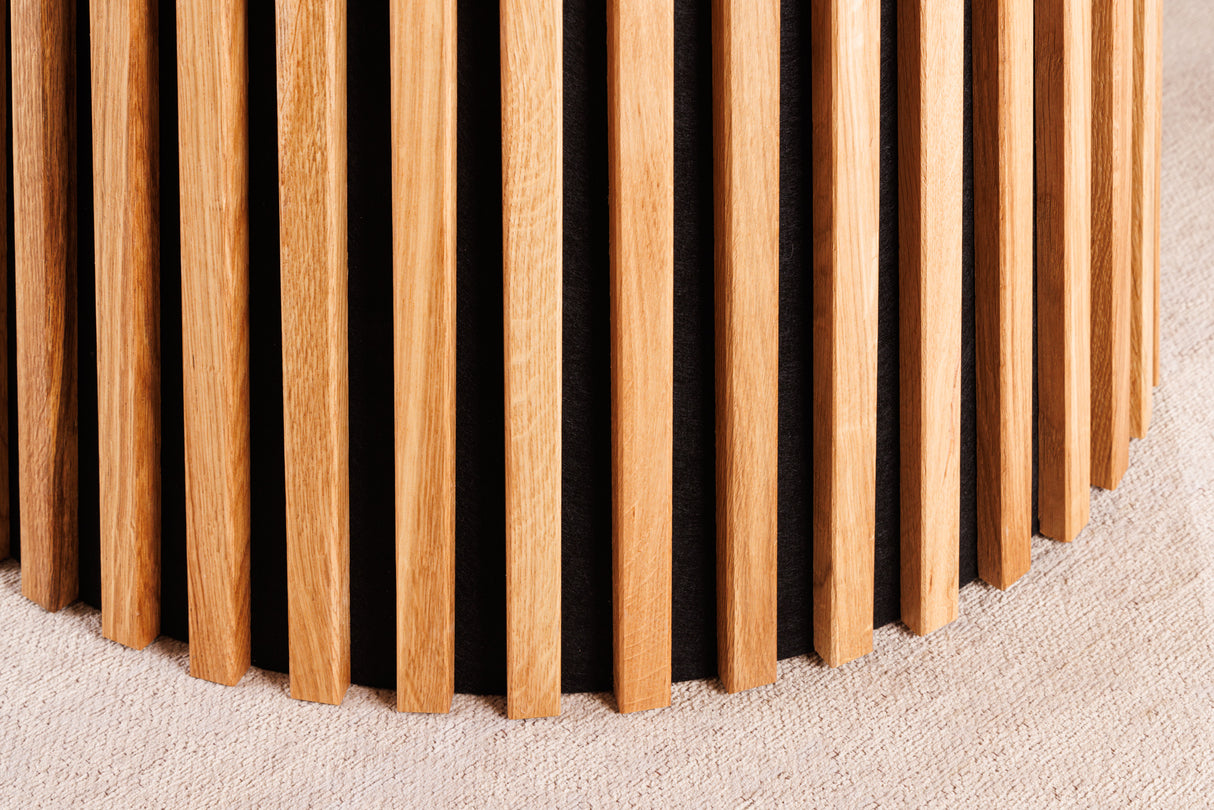 Esstisch VALHALLA WOOD rund 120-160-200cm ausziehbar Eiche natur