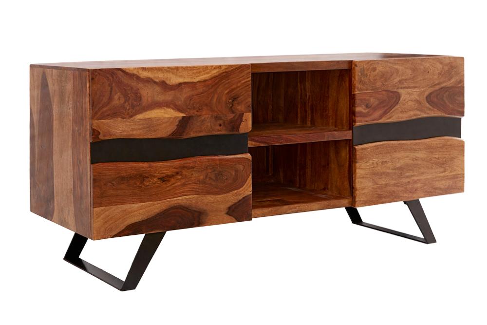 TV-Board AMAZONAS 160cm sheesham wood brown