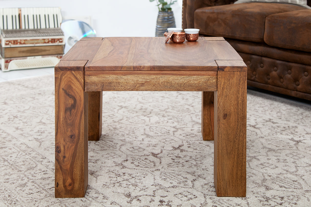 Couchtisch MAKASSAR 60cm Sheesham