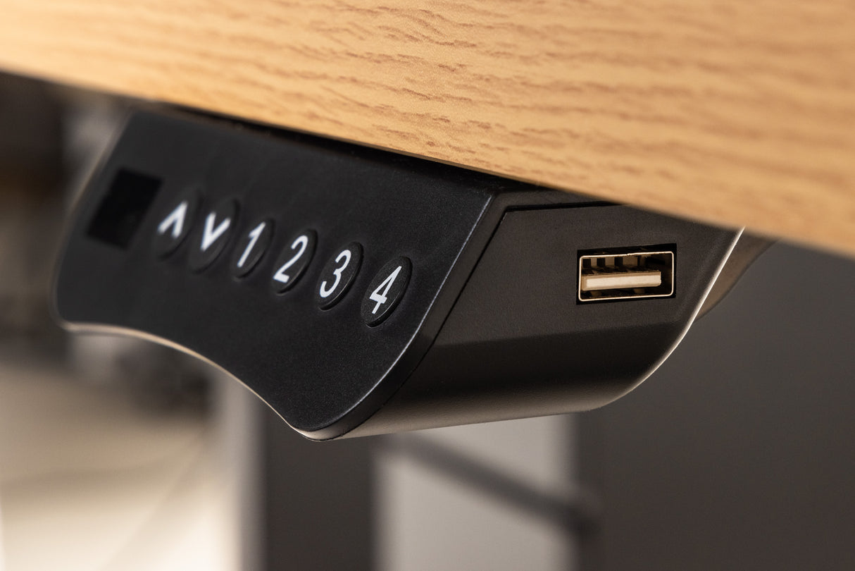 Büroschreibtisch OAK DESK 160cm höhenverstellbar