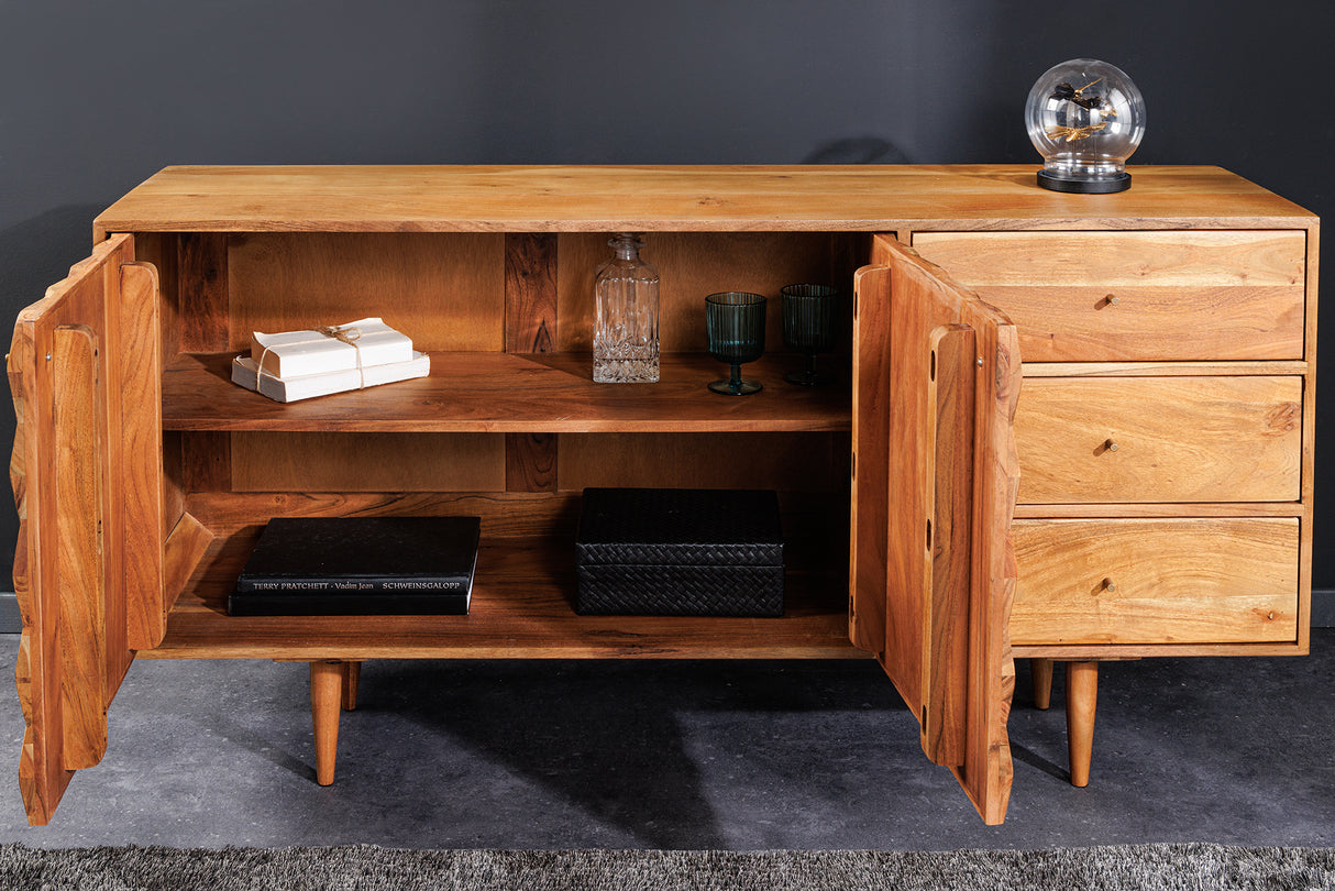 Sideboard ALPINE 145cm acacia honey finish