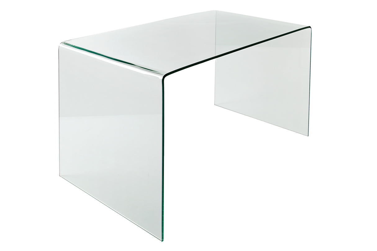 Office table desk FANTOME 120cm 12mm tempered glass