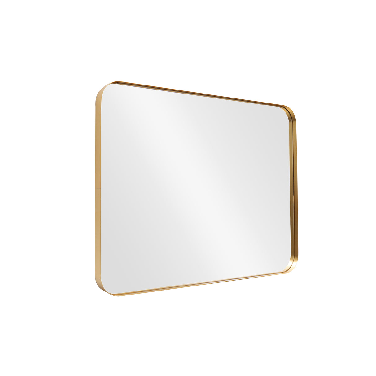 Wandspiegel AMSTERDAM 100 cm Aluminium Gold