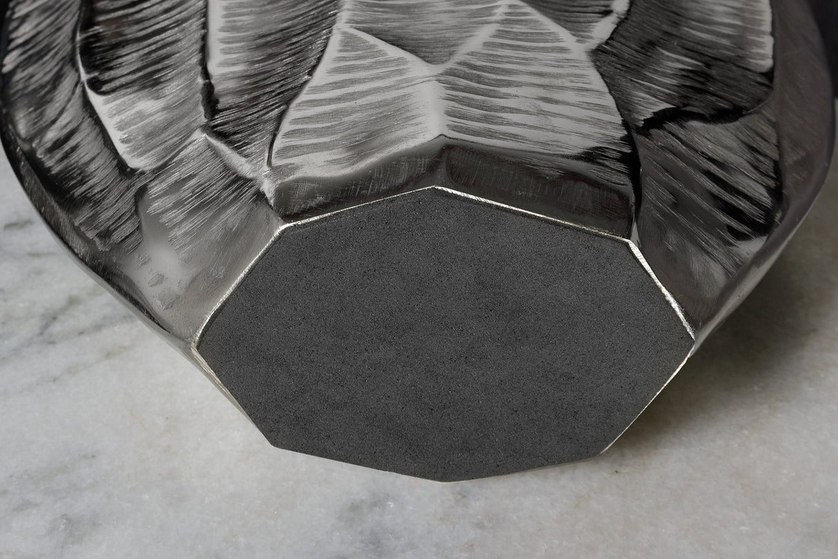 Vase ORGANIC ORIENT 45cm silber