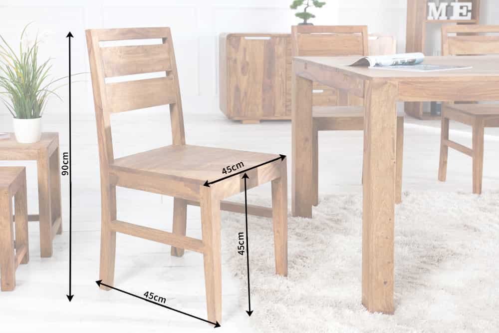 Stuhl LAGOS Sheeshamholz