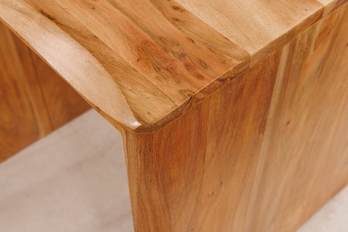 Beistelltisch MAMMUT 55cm 2er Set Akazienholz natur