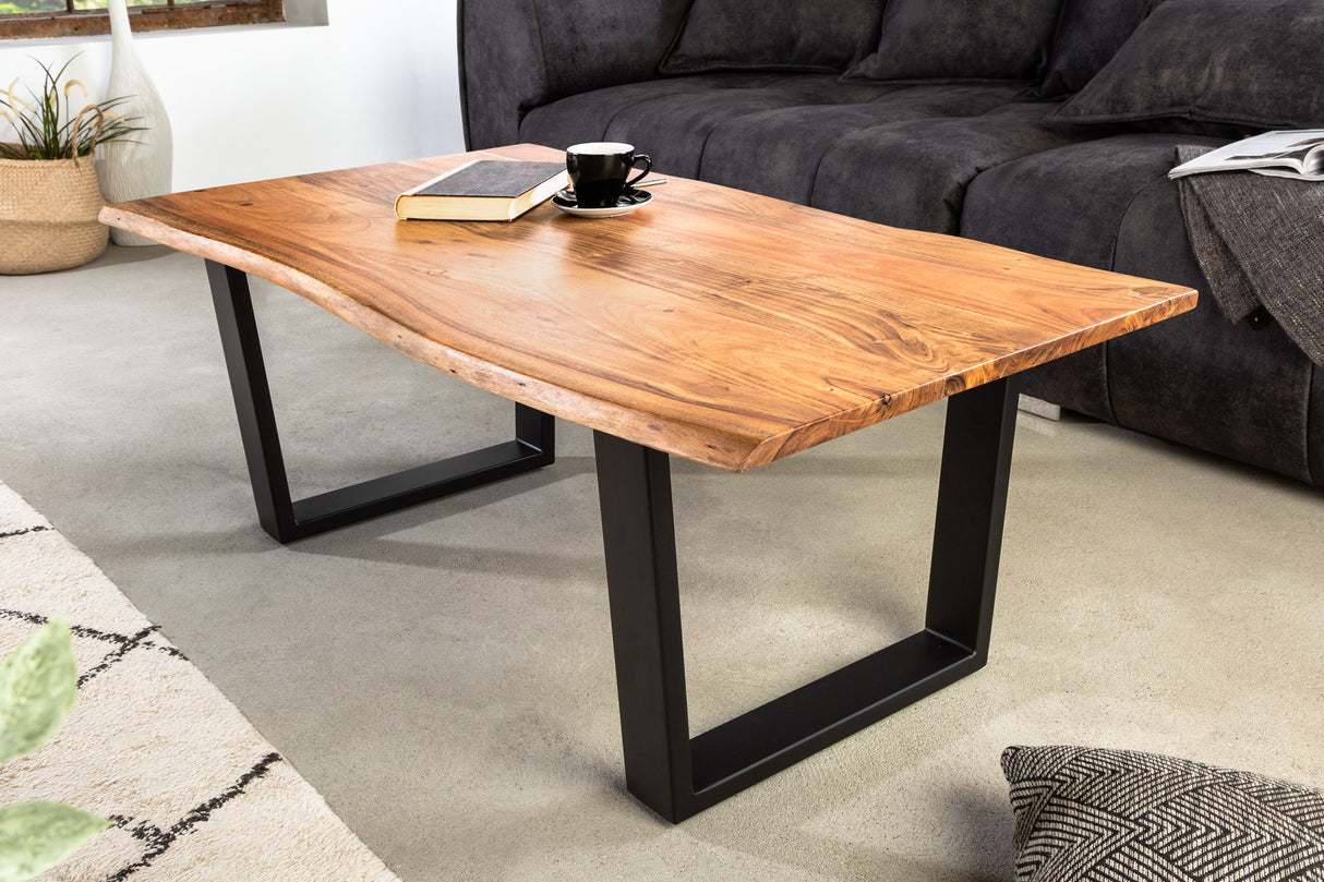 Couchtisch MAMMUT 120cm 25mm Akazienholz natur