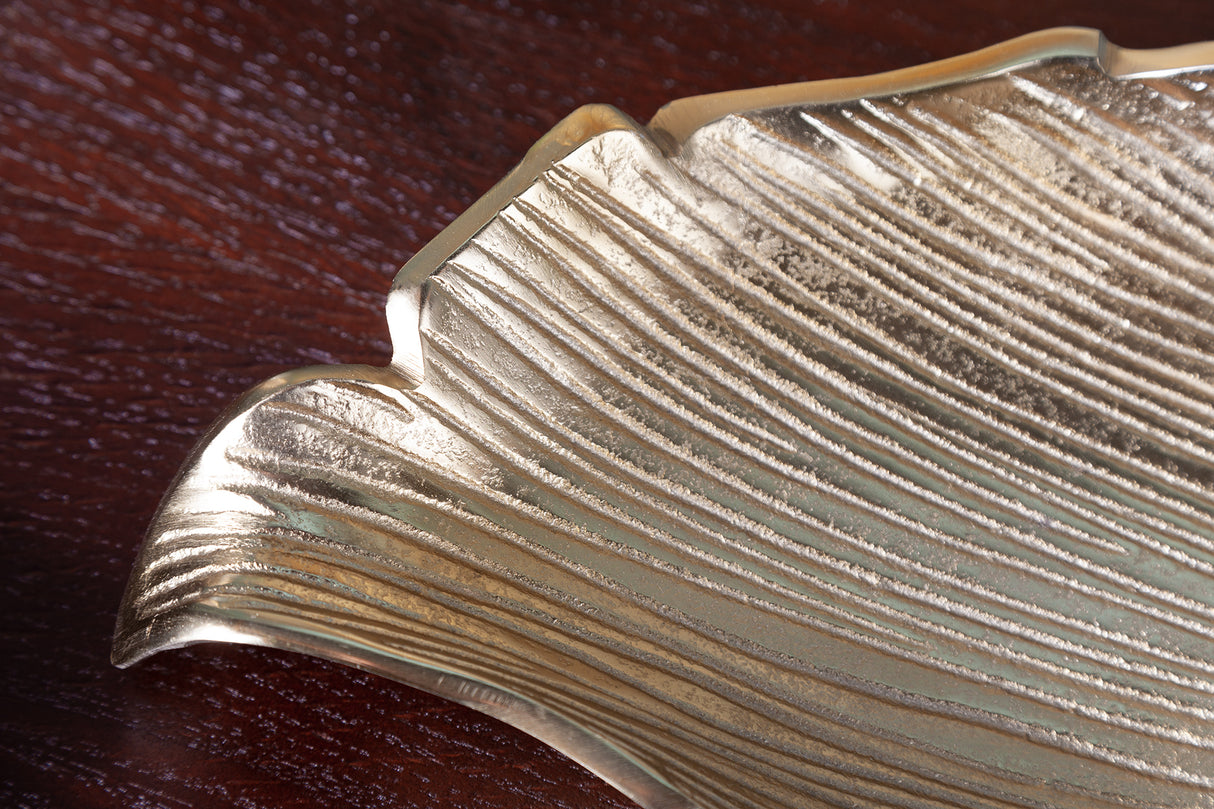 Bowl LEAF 64cm gold