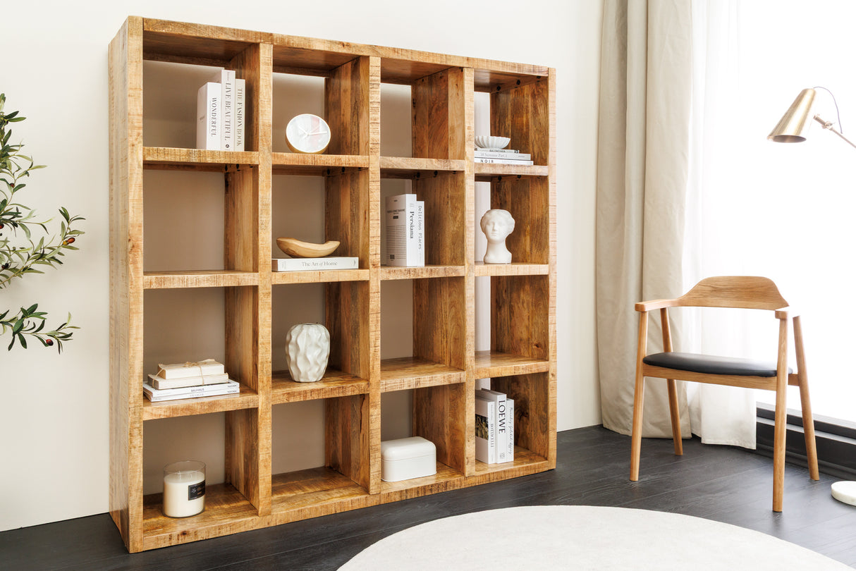 Shelf IRON CRAFT 160x156cm mango natural