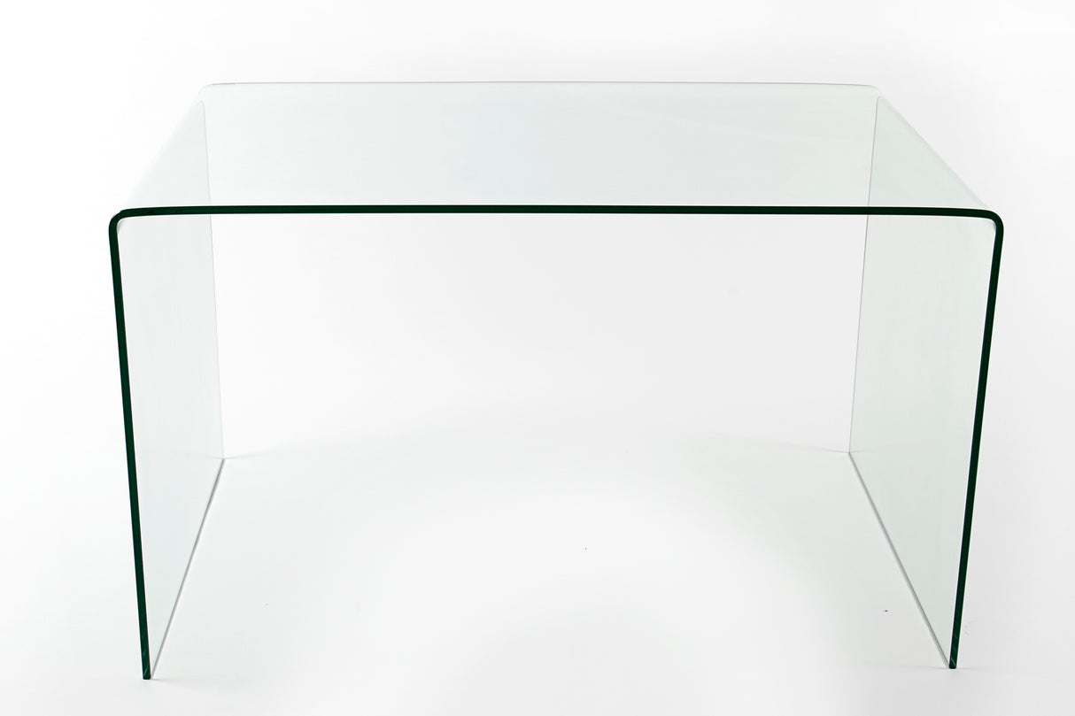 Office table desk FANTOME 120cm 12mm tempered glass