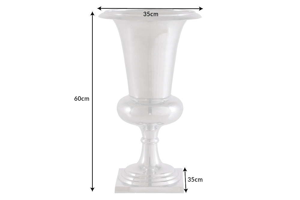 Vase GOAL 60cm silver