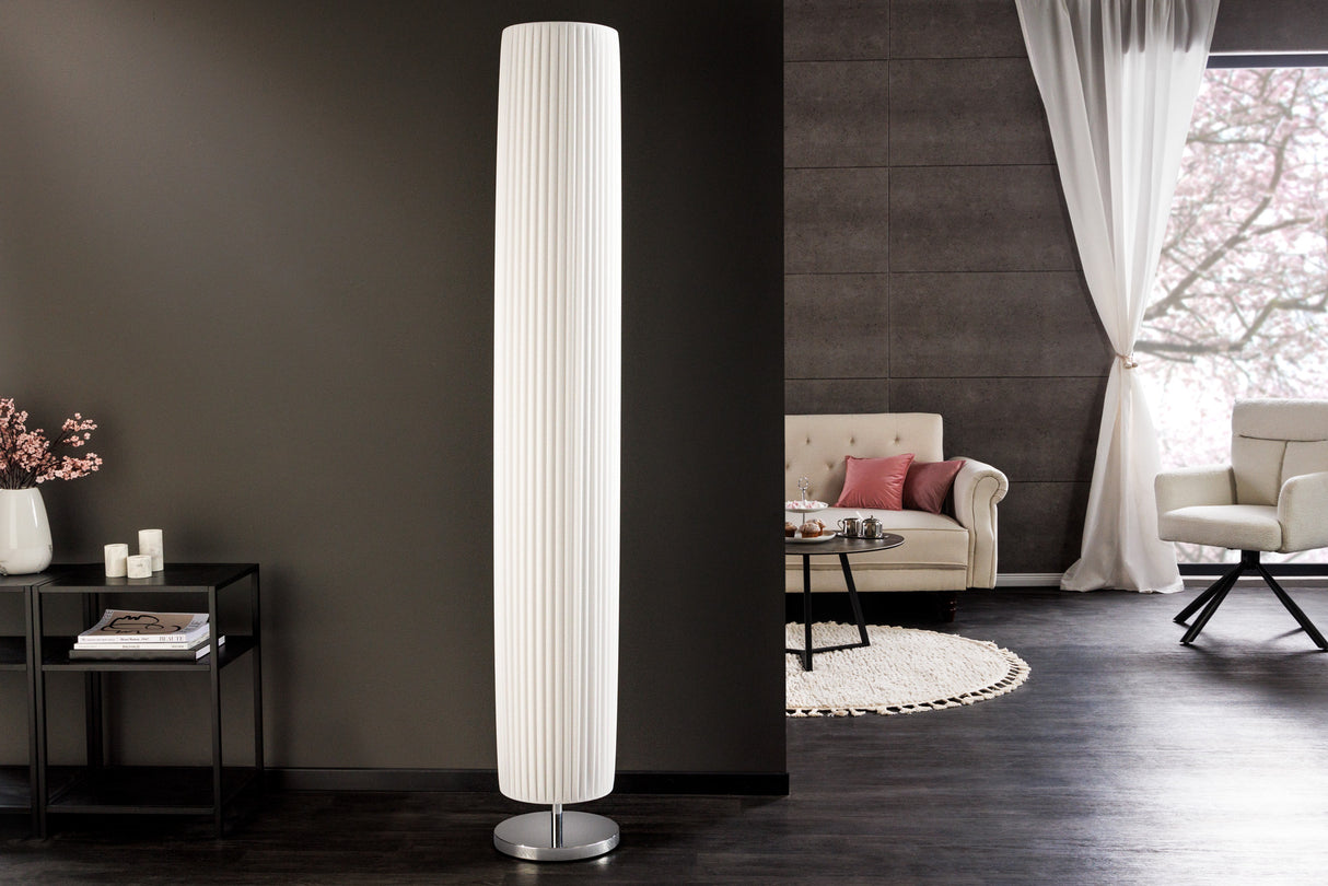 Floor lamp SALONE 195cm white latex