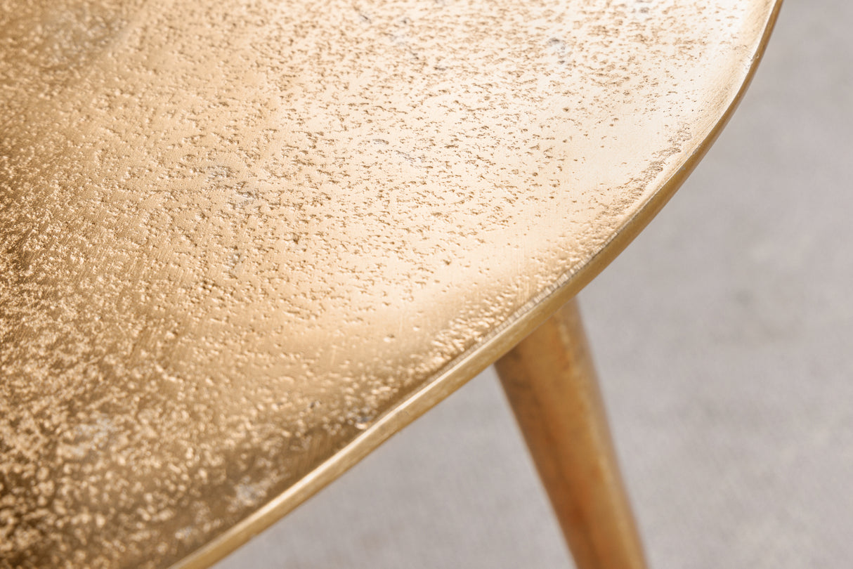 Couchtisch ELEMENTS 2er Set gold